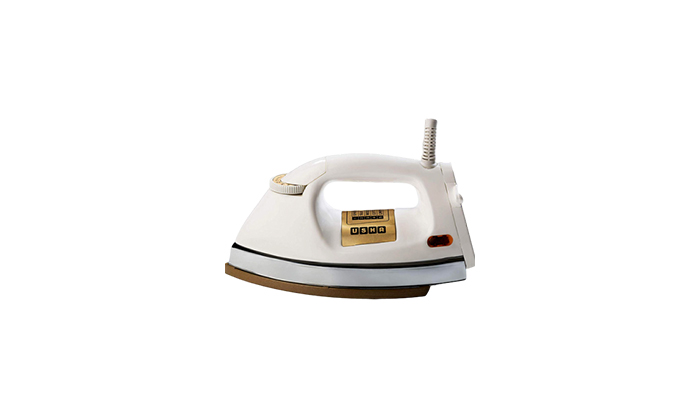 USHA Dry Iron (EI 3710) with non-stick soleplate and temperature control