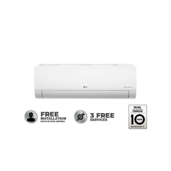 LG 12000BTU Air Conditioner Dual Cool R32 Inverter (S3-Q12JA3BL)