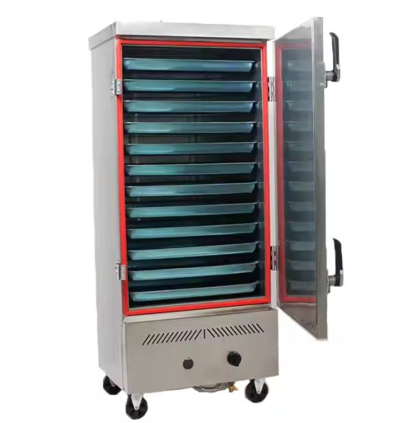 Gas Rice Steamer 12 Racks – Durable & Efficient Commercial Food Steamer | mpowerstores.lk